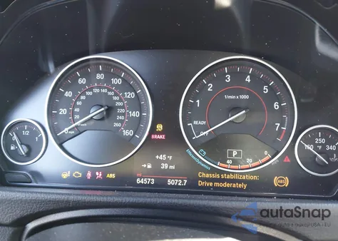 2016 BMW 435I Gran Coupe xDrive из США, поврежденный, VIN WBA4B3C55GG528796